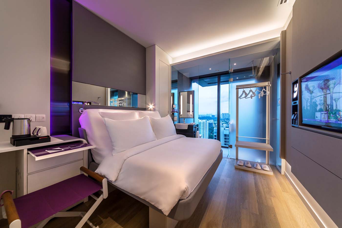 Yotel Singapore Brings First Class Airline Cabins to Micro Hotel Rooms