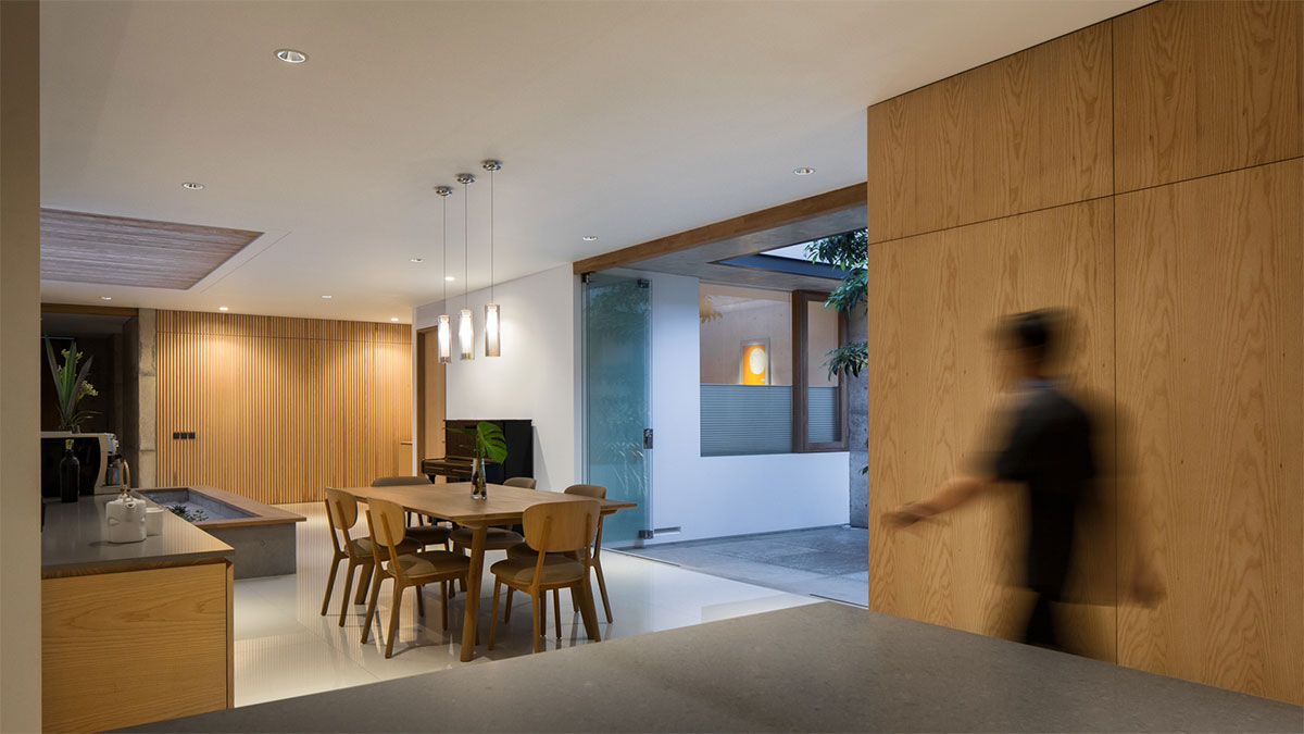 Hikari House - Antar Ruang yang Saling Berhubungan dengan Konsep Terrace House