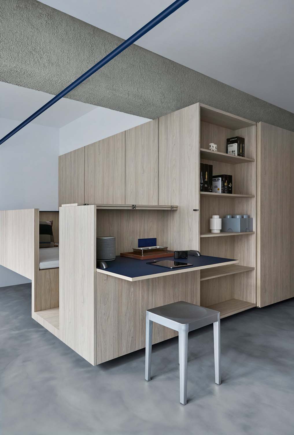 Spacedge Designs Develops a Doorless Single Room Apartment for One