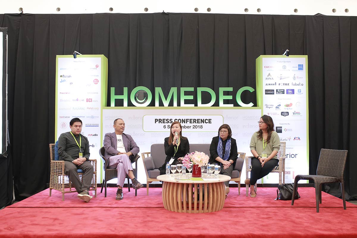 HOMEDEC 2018, Ramaikan Pasar Interior Indonesia 6-9 September 2018