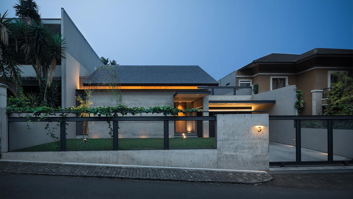 Hikari House - Antar Ruang yang Saling Berhubungan dengan Konsep Terrace House
