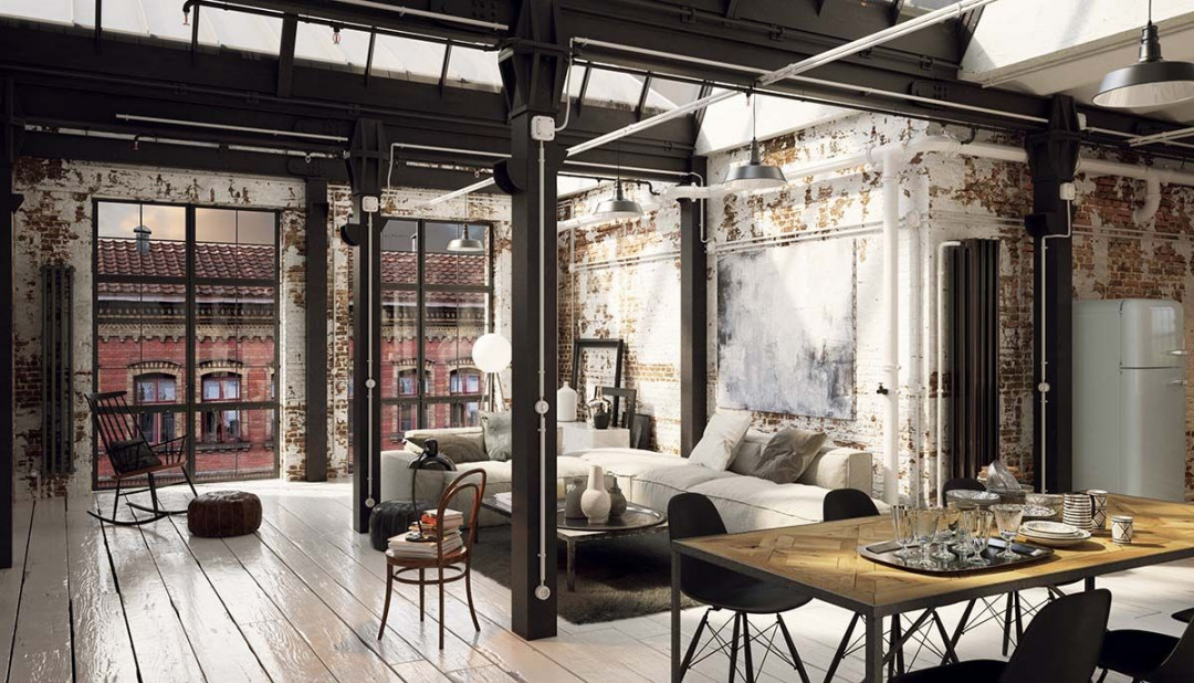 Tips to Apply Industrial Style in Your Interior