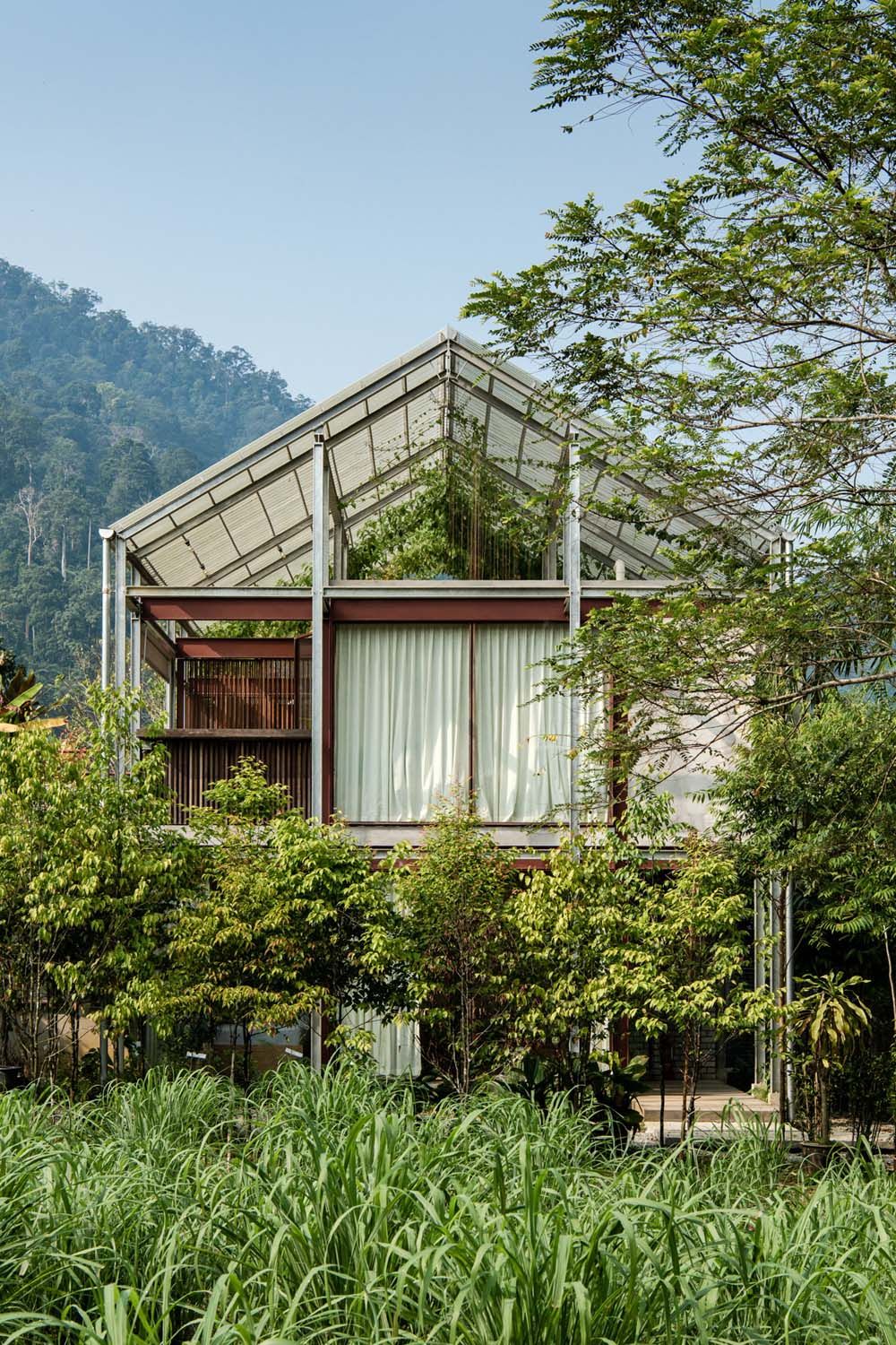 Mentahmatter Design Sets Up an Open Accommodation in the Middle of a Lush Rainforest