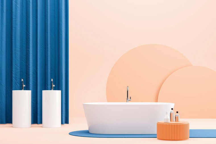 6 Inspirasi Desain Interior Rumah dengan Warna Peach