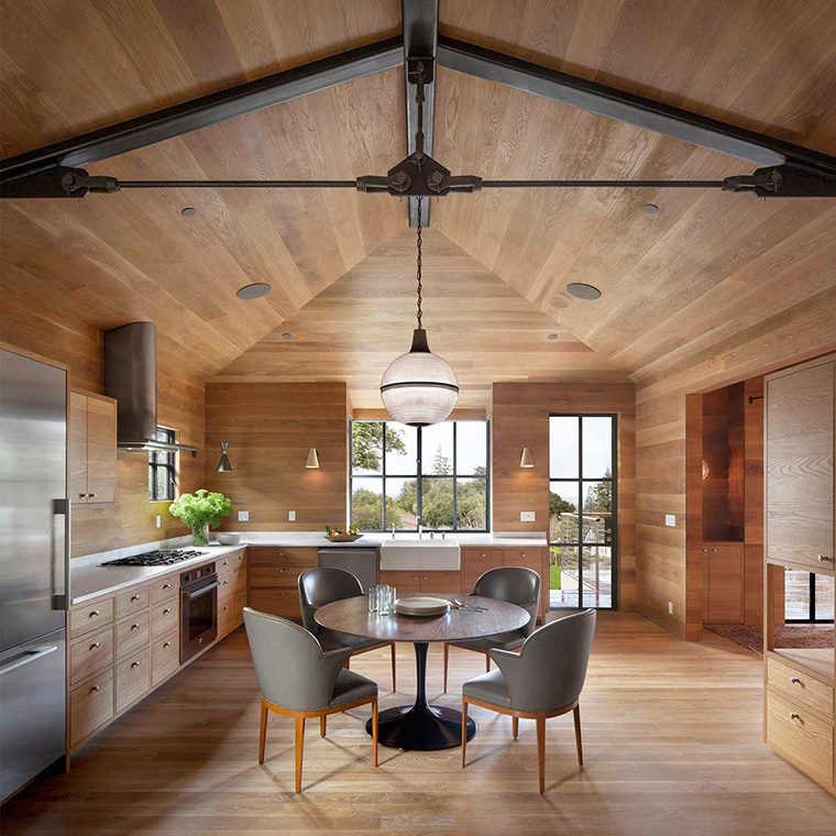 desain rumah kayu minimalis desain interior kayu