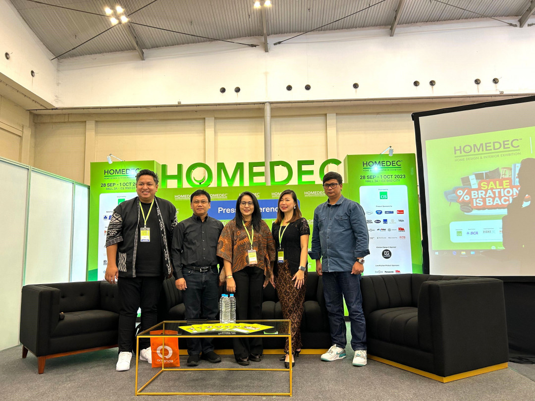 Pameran One Stop Home Solution HOMEDEC Hadir Kembali Menawarkan Diskon Produk Kebutuhan Rumah dan Renovasi