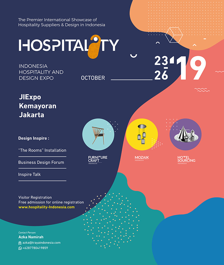 Pameran Hospitality Indonesia Akan Kembali Hadir Oktober 2019