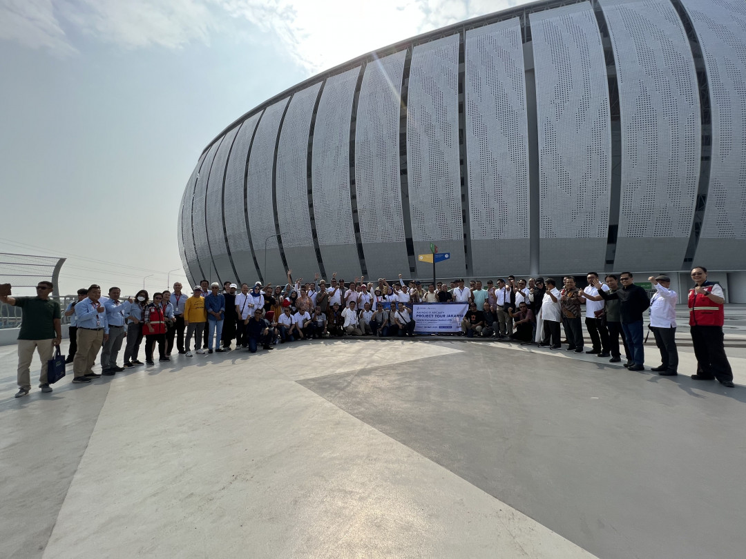 Kolaborasi INKINDO dan Archify: Ekplorasi Konstruksi Terkini dalam Project Tour Jakarta International Stadium