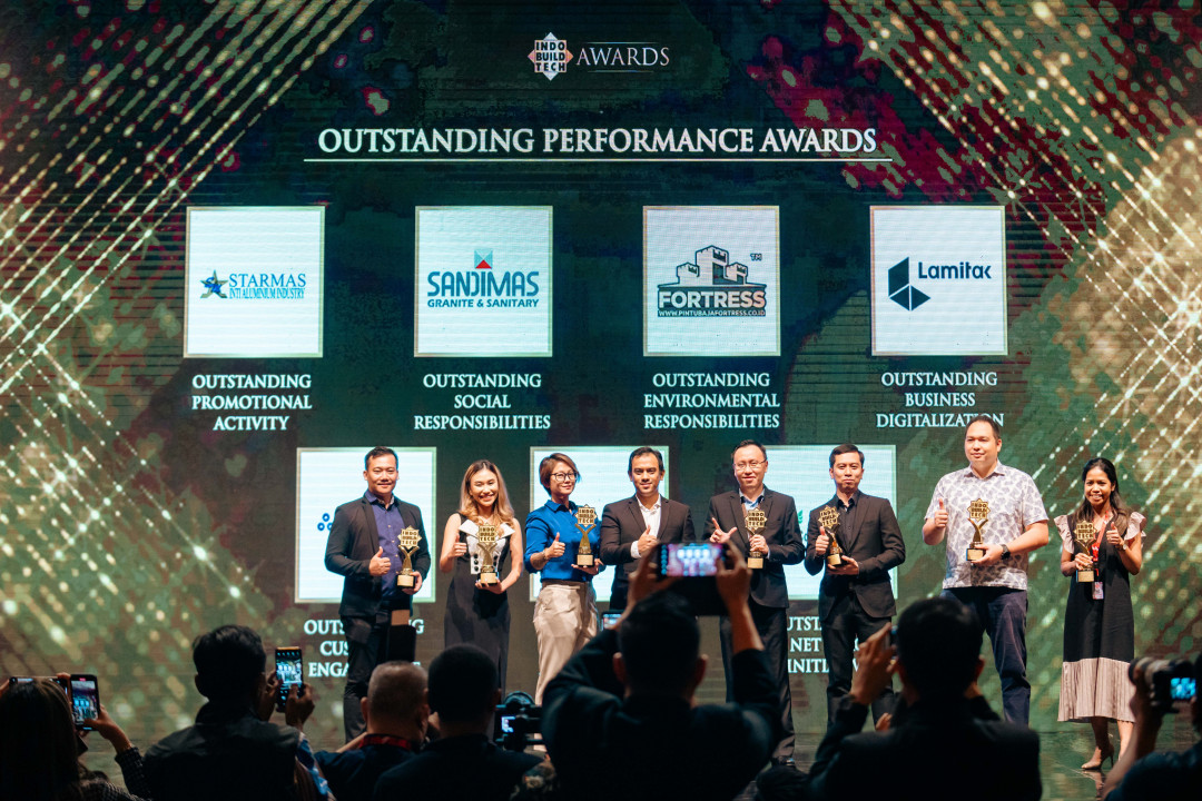 Semarak Penganugerahan IndoBuildTech Awards 2023, Apresiasi Atas Prestasi untuk Mendorong Percepatan Indonesia Maju