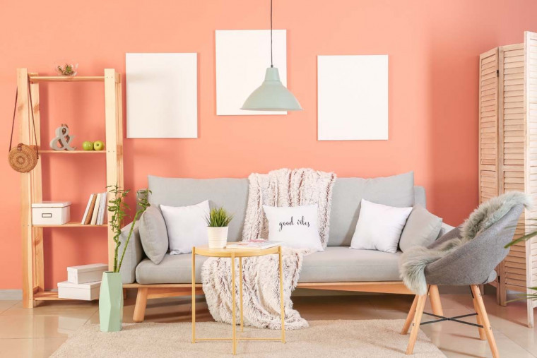 6 Inspirasi Desain Interior Rumah dengan Warna Peach
