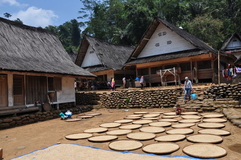 Sundanese traditional houses, different roof shapes as cultural icons