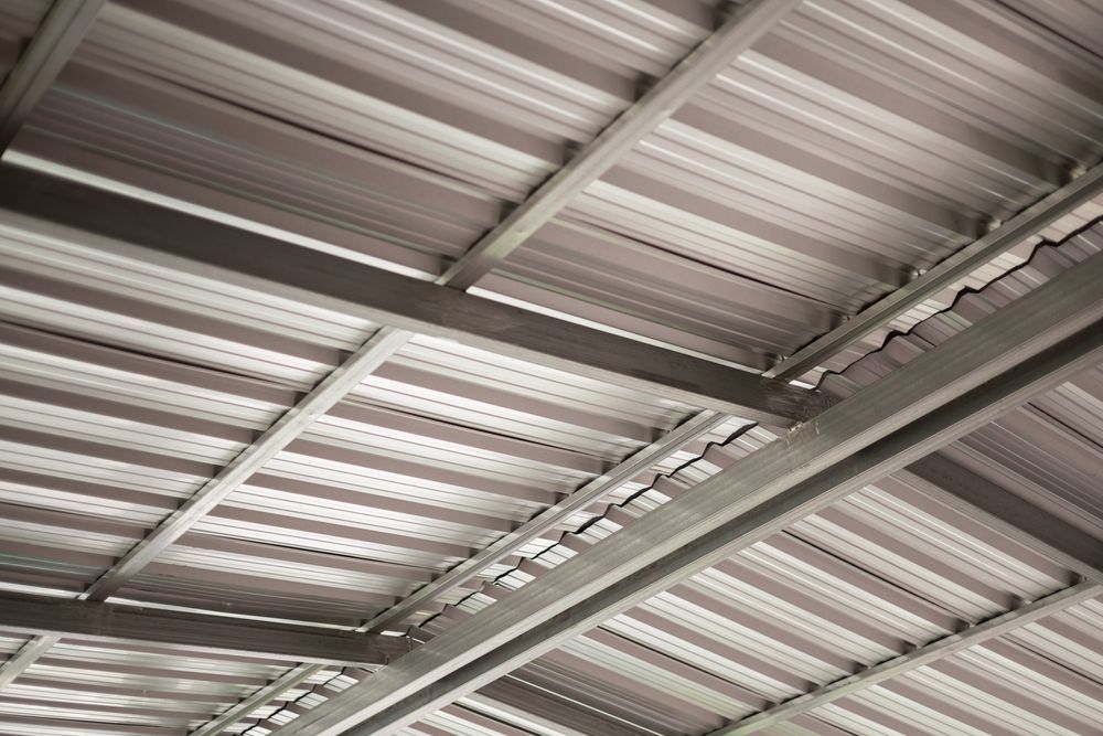contoh rangka atap aluminium