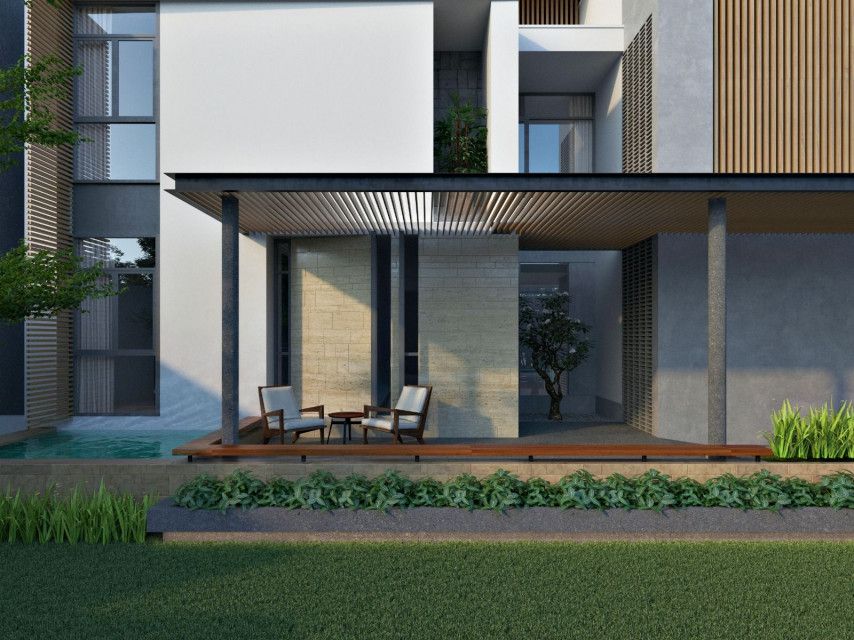 A modern minimalist canopy model, an instant choice for your dream home