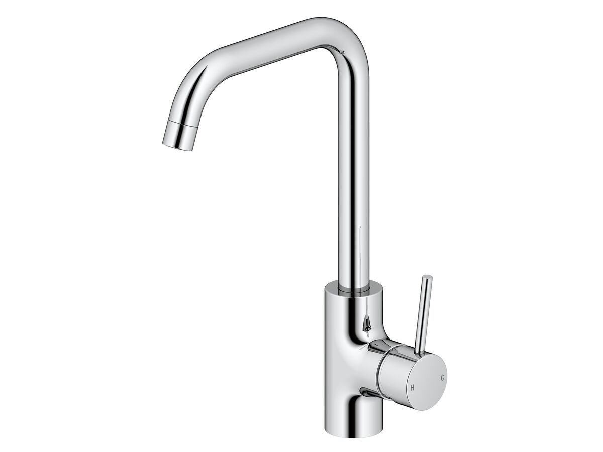 square kitchen sink taps