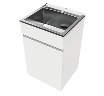 Nugleam 45L Soft Close Laundry Unit from Everhard Industries