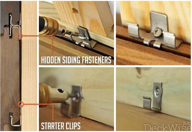Hidden Siding Fastener from Wood Ideas