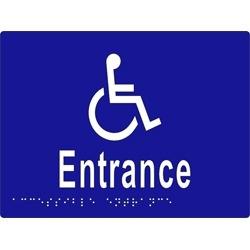 ML16234 Accessible Entrance - Braille from METLAM