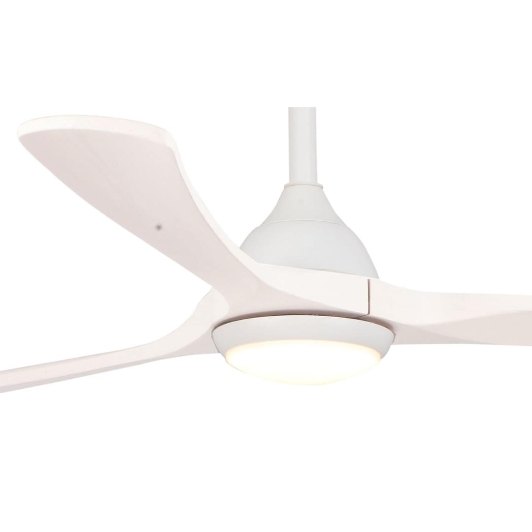 Fanco Sanctuary DC Ceiling Fan with LED Light – White with Whitewash Blades 52″ from Universal Fans x Fanco