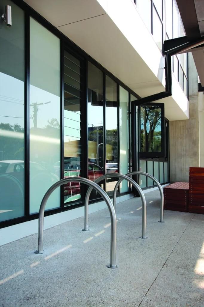 Bicycle Racks – Hoop Surface Mount from Classic Architectural Group