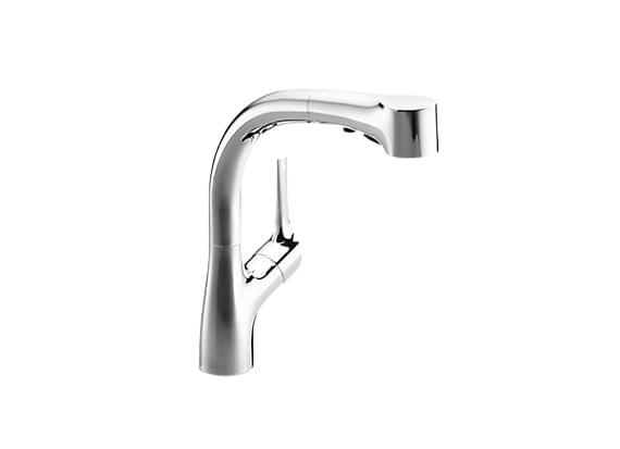 Elate® Pullout Kitchen Faucet - K-13963T-B4-CP from KOHLER