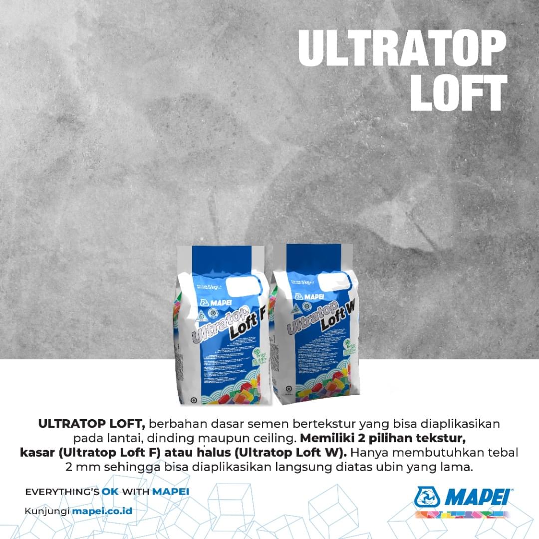 Ultratop Loft F from MAPEI