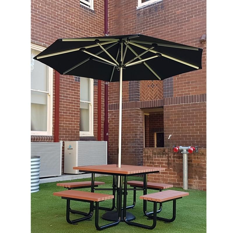 Octagonal Umbrella - 2.7m from Astra Street Furniture