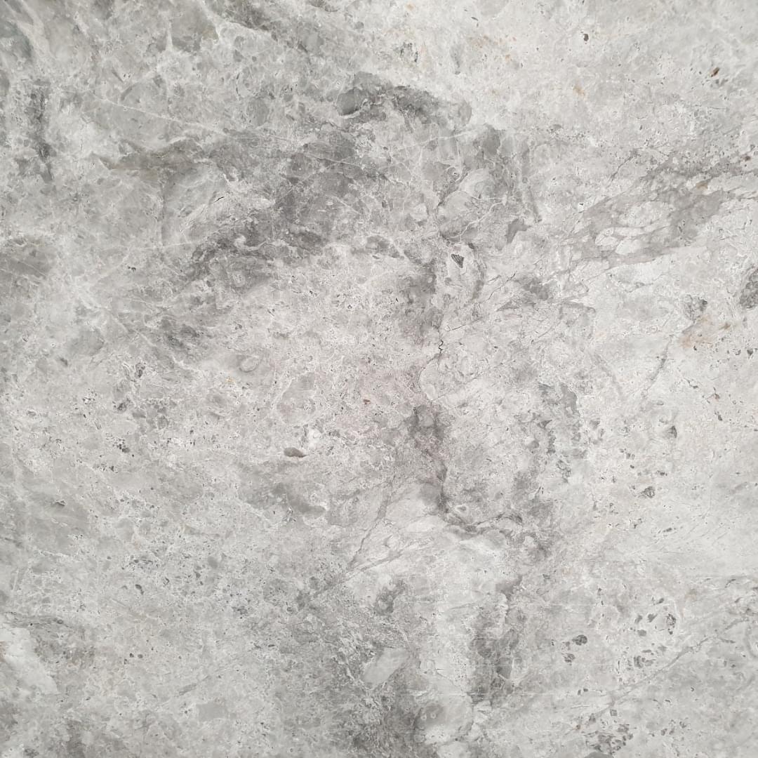 Tundra Grey Marble Honed from Graystone Tiles & Design Studio
