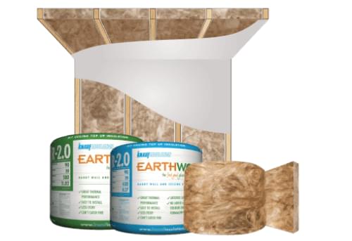 GLASSWOOL - Earthwool Multi-Use Roll from Knauf Insulation
