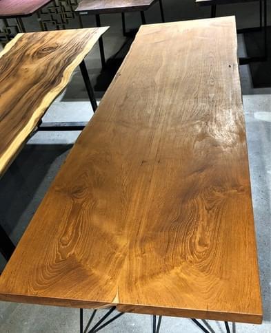 Elm Hardwood Board (Straight edge) from Wood Ideas