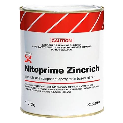 Nitoprime Zincrich 1L from Fosroc