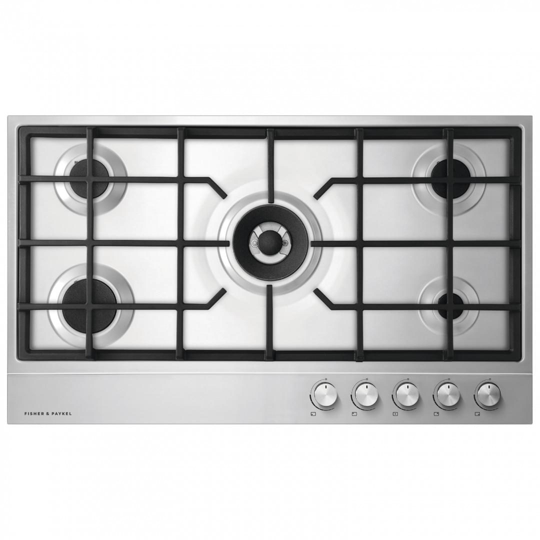 CG905DLPX1 / CG905DTGX1 - Gas on Steel Cooktop, 90cm from Fisher & Paykel
