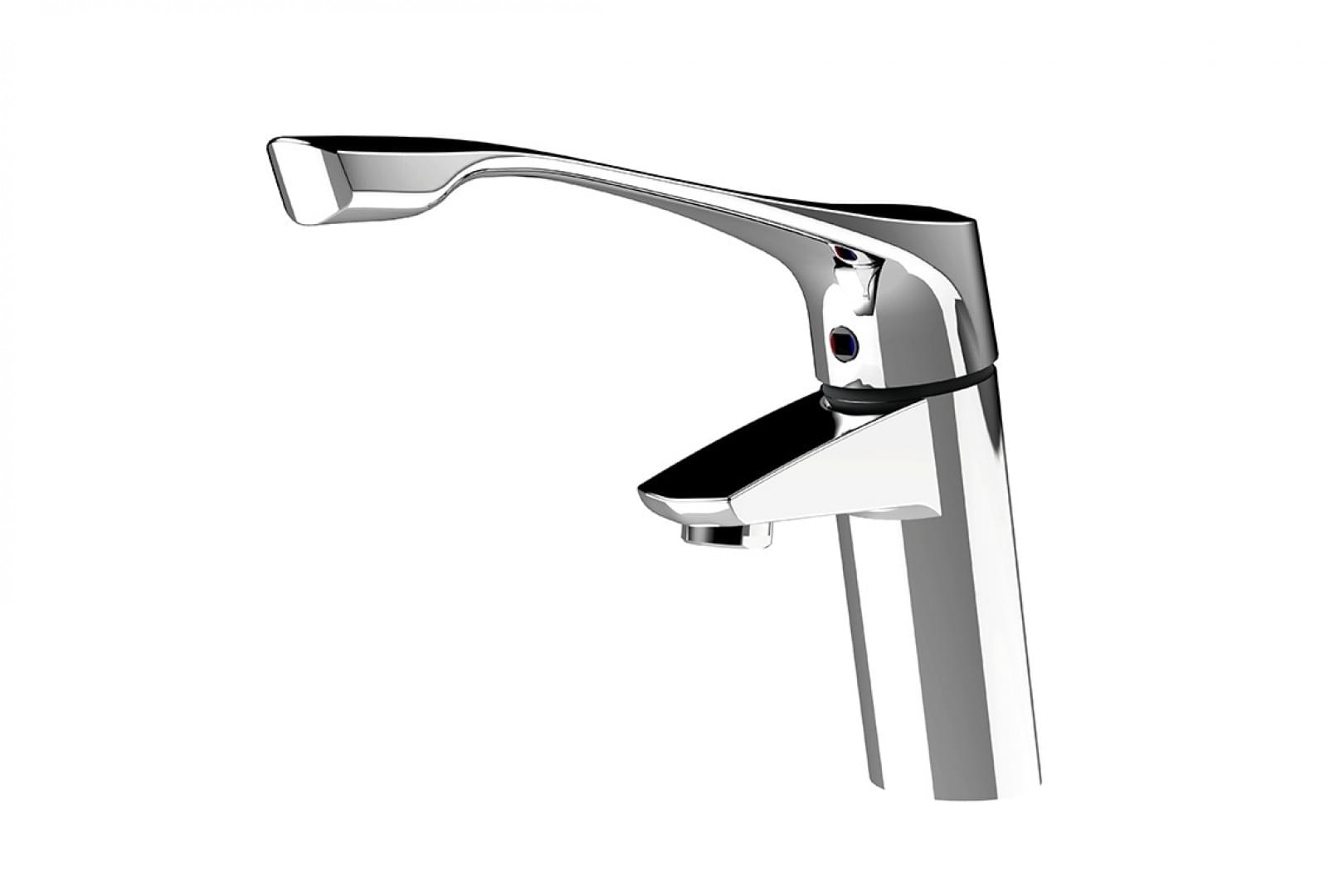 Enware-Oras Cubista Single Lever Basin Mixer with Accessible Extended Lever - SLM806D from Enware