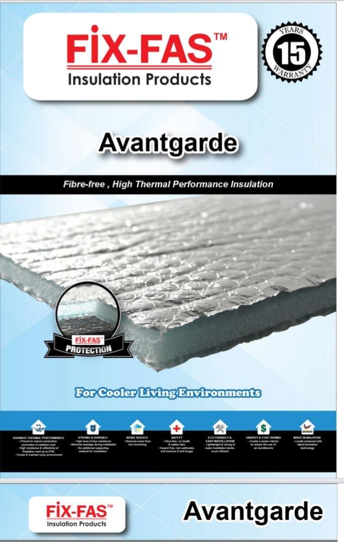 FIX FAS Radiant Barrier (Avantgarde) from Roofseal Metal Roofing and Door Frames