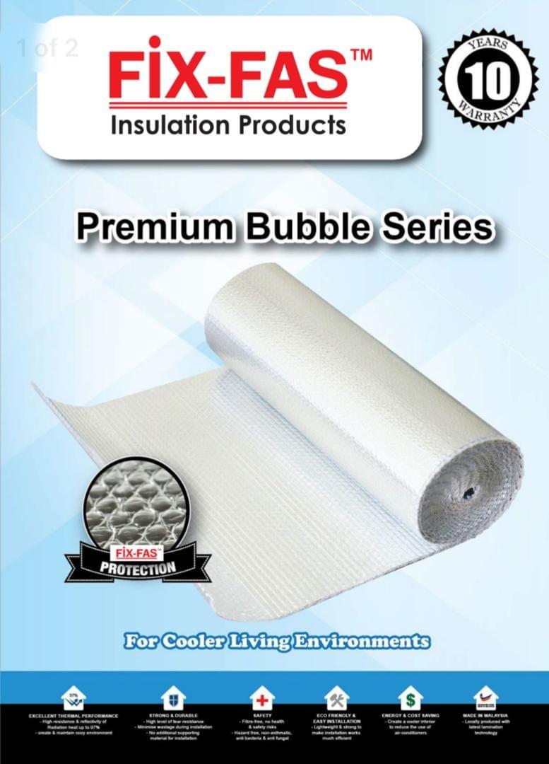 FIX FAS Radiant Barrier (Premium Bubble Series) from Roofseal Metal Roofing and Door Frames