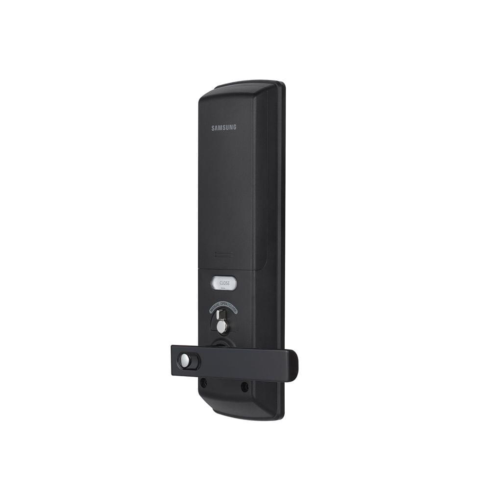 Samsung SHP DH538 Fingerprint Smart Door Lock (Dark Brown) from The PLC Group