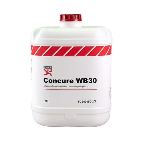 Concure WB30 Clear 20L from Fosroc