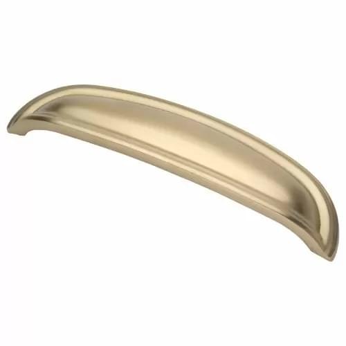 Knightsbridge Cup Handle, 96mm, Brushed Satin Brass from Archant