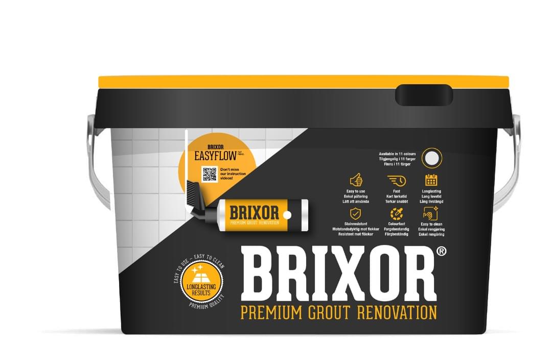 Brixor Premium Grout Renovation from Delta Pyramax