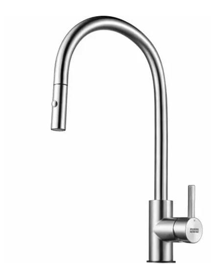 Stirling Pullout Spray Tap, Stainless Steel from Archant