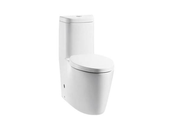 Karess Skirted One-piece Dual Flush 3/4.8L Toilet with Class 5 Flushing Technology - K-3902T-S-0 from KOHLER