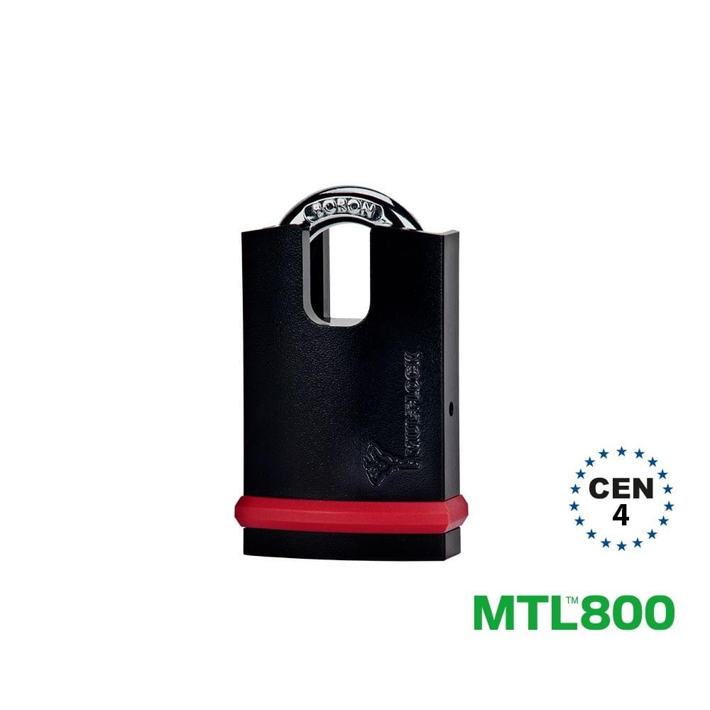 Mul-T-Lock NE10H Grade 4 10mm Protected Shackle Padlock from The PLC Group