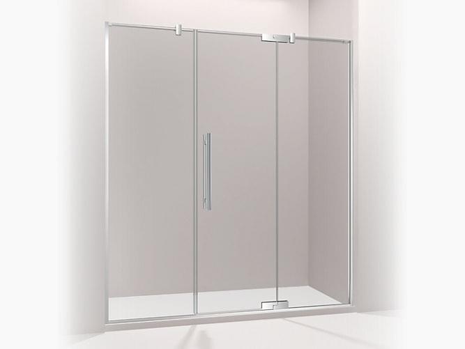 New Purist Shower Door, 10mm Glass - K-701574T-FM-SHP from KOHLER