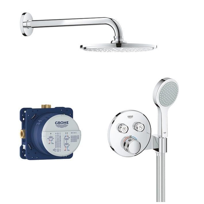 Grohtherm Smartcontrol - Perfect Shower Set  	34743000 from Grohe