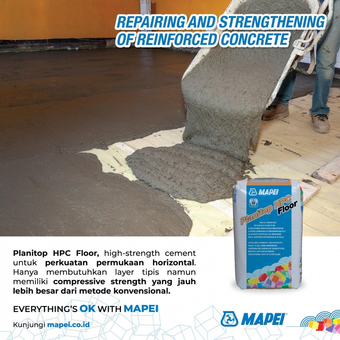 PLANITOP HPC FLOOR from MAPEI