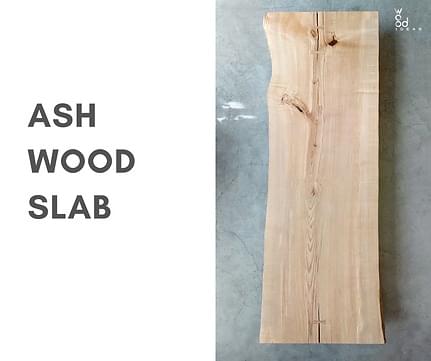 Ash Wood Slab (Live edge) from Wood Ideas