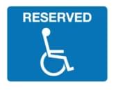 Reserved Disabled from Classic Architectural Group