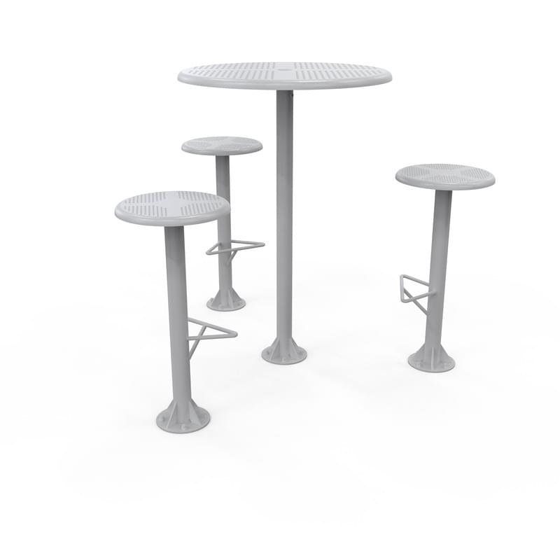 Orbit 4 - Piece Picnic Setting - Bar Height from Astra Street Furniture