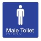 Braille Male & Female Toilet from Classic Architectural Group