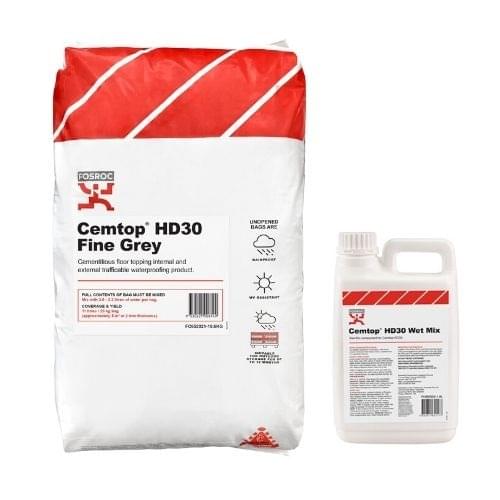 Cemtop HD30 Coarse Grey Powder 18.6KG from Fosroc