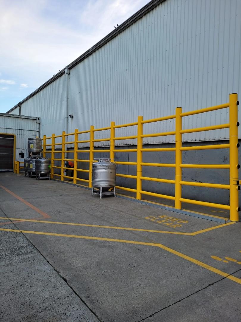 Impact Polymer Hy-Wall™ 3m High from Verge Safety Barriers